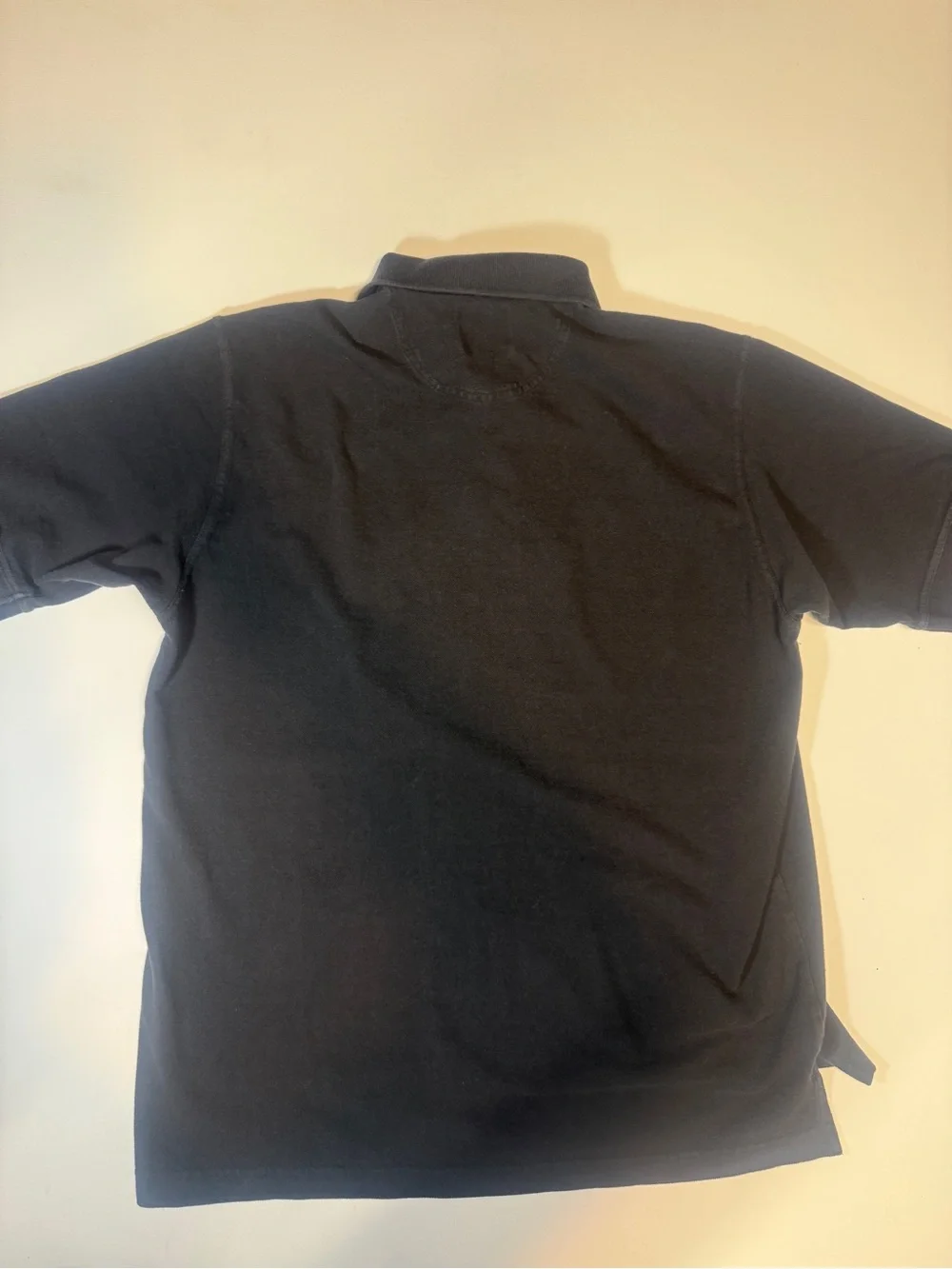 NFL Vikings Black Polo Shirt with Yellow Logo‎